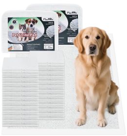 Dog and Puppy Pee Pads with Leak-Proof Quick-Dry Design for Potty Training,Pack of 50 (Quantity: 100pack)